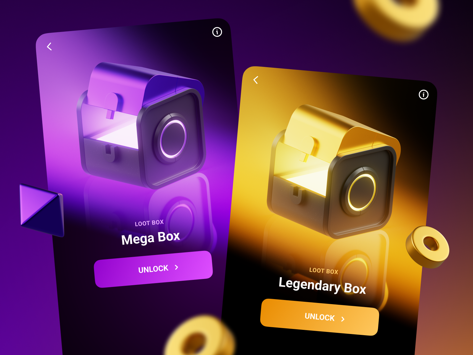 Loot Boxes by Artemarty for ~/.space307 on Dribbble