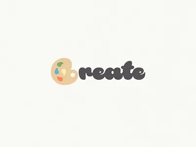 Create | Typographical Poster graphics illustration letters minimal poster simple text type typography word