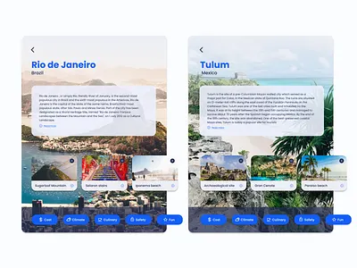 Daily UI 045 - Info card daily ui 45 dailyui design info card travel ui ui daily 45 uidaily