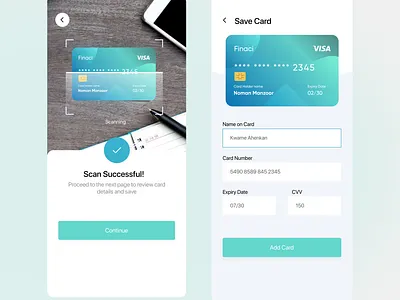 Add Payment Method | Credit Card ar business colors dailyui design ecommerce ghana inspiration minimal payment paymentmethod scan ui uidesign uiux ux uxdesign