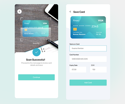 Add Payment Method | Credit Card ar business colors dailyui design ecommerce ghana inspiration minimal payment paymentmethod scan ui uidesign uiux ux uxdesign