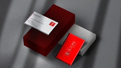 BUSINESS CARD - TICON branding design graphic design illustration logo typography