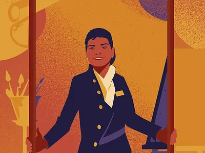 Illustrations for the article "Secrets of the Service" High Life drawing illustration illustrator