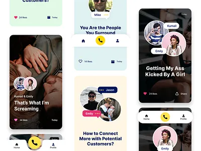 Conversations app app application call conversation ios mobile store ui ux