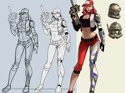Game character design animation cartoon graphic design illustration