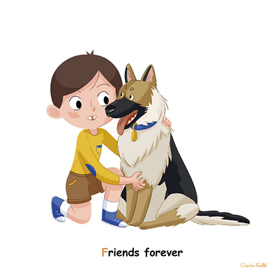 Friends forever ❤ branding children book illustration design digital illustration illustration illustrations kids art kids illustration