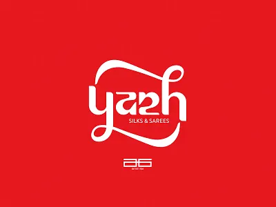 yazh ambigram artistsix branding logo logoideas paarvaigalpaintings sareelogo textilelogo typography