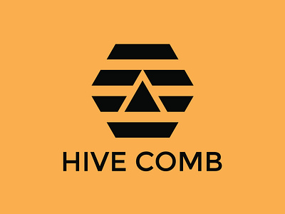 Honeycomb company logo design. branding custom logo design graphic design honey honey bee honey logo honeycomb logo logo design vector