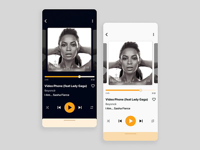 Daily UI 009 - Music Player app dailyui dailyui009 musicplayer ui user experience