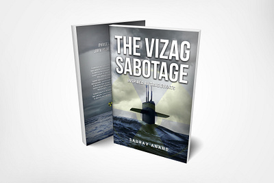 The Vizag Sabotage Book Cover book design cover design graphic design