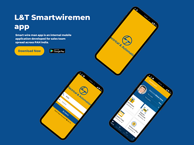 Larsen & Toubro Ltd - Mobile App Development app branding design graphic design illustration ui ux