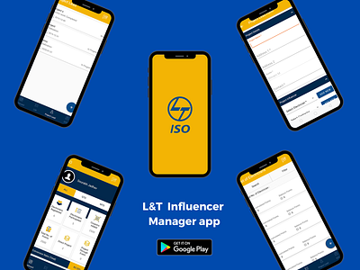 Larsen & Toubro Ltd - Sales Incentive Mobile application app illustration ui ux