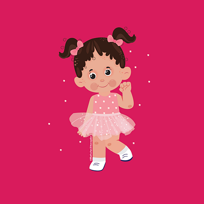 Hi, I am Peony! design graphic design illustration vector