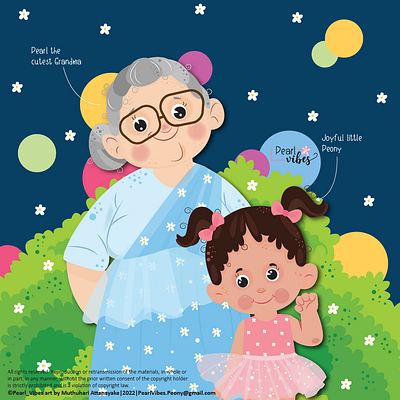 The artful Duo! childrens book design illustration kids kids illustrator vector