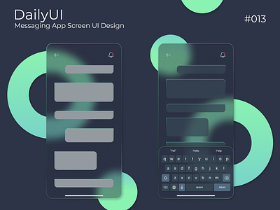 Daily Ui Challenge - Day 013/100 (Messaging App Design) appdesign application creativity css dailyuichallenge developer java mobileappdesign productdesign prototyping research ui uidesign uiux ux uxresearch webdesign website design