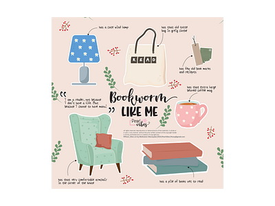 I am a Bookworm! childrens book design graphic design illustration kids kids illustrator vector