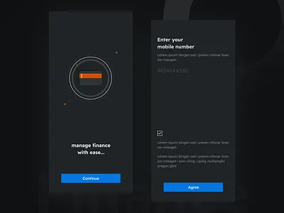 Finance App- Login UI app design finance finance app finance login ui illustration login ui typography ui ux