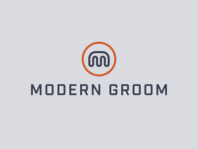 Modern Groom Concept Logo adobe illustrator branding design dog groom grooming logo modern