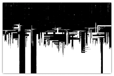 Night town abstract blackpattern blackwhite design graphic design illustration pattern