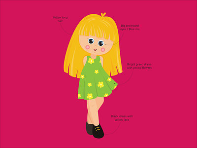 Hannah! childrens book design graphic design illustration kids kids illustrator vector
