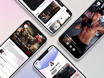 FightUp app big projects design flutter mobile popular ui ux