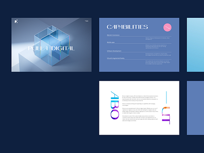 Pulla Digital Web Design 3d animation app branding clean colorful creative design launch modern motion graphics motiondesign productdesign ui unique ux webdesign