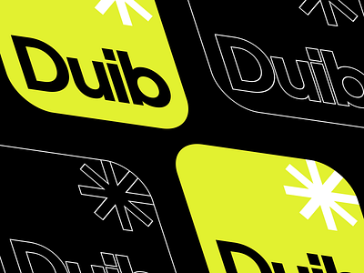 Duib - Icon Showcase app icon app logo brand book branding design guideline icon logo logo mark logo type logos symbol type visual identity