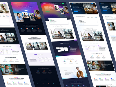 Marketing Site Explorations by Ted Kulakevich for Kulak on Dribbble