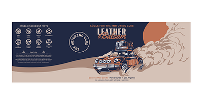 The Motoring Club design graphic design illustration typography