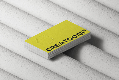 Stack Of Business Card Mockups Isometric stationery mockups