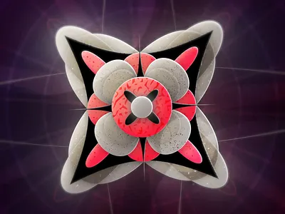 Abstract flowers abstract animation animation 2d dot flower flowers geometry gradient illustration illustrator loop motion design motion graphic motion graphics shapes texture