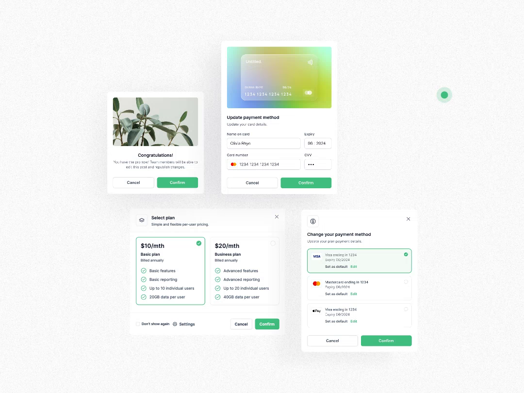 Subscription Payments By Ambitious Studio On Dribbble