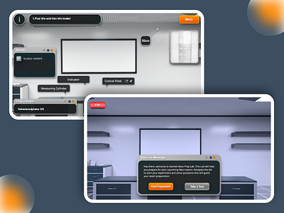 Stanlab game interface hud ui visual design