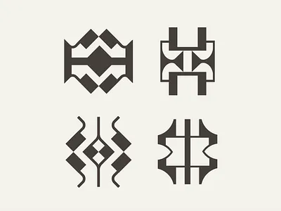 Letter H Collection h collection icons letter letter h logo collection minimal