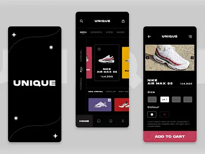 Mobile UI - (UNIQUE) 3d animation app app concept branding design figma graphic design illustration logo mobile ui motion graphics new shots retro shots typography ui unique ux vector