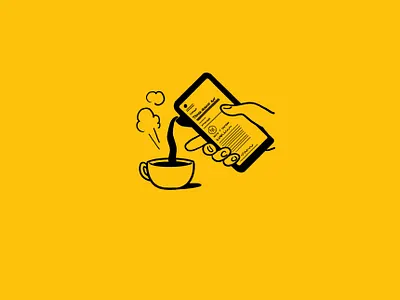 Monocle ads #5 breakfast coffee editorial illustration illustration magazine newsletter spot illustration