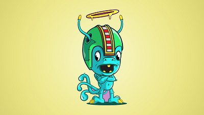 cartoon character or mascot adobe artwork cartoon character design graphic design illustration