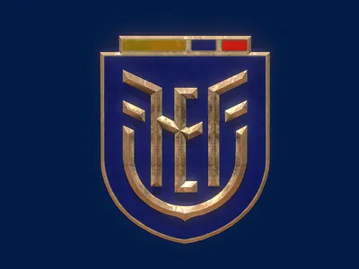 Ecuador national team – 3D badge 3d 3d art americas blender branding design fifa football illustration logo shield sport