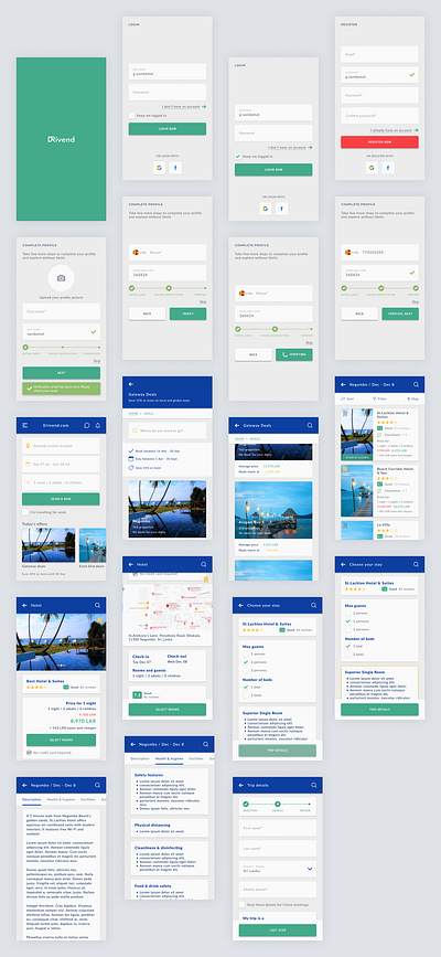Hotel Booking Mobile App UI booking booking.com hotel booking mobile mobile app stay booking