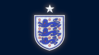 England national team – 3D badge 3d 3d art blender branding design europe fifa football illustration logo sport