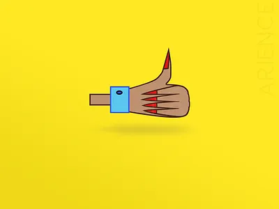 A Social Media Like 2d illustration buy illustration female hand flat illustration like like hand like illustration like sign modern like social media vector illustration