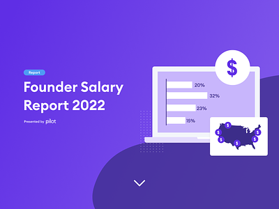 Founder Salary Report 2022 data visualization dataviz hiring infographic infographic design report salary data