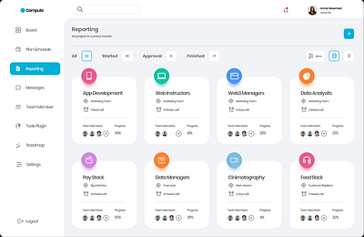 HR Dashboard concept dashboard design fintech interactive design ui ux visual design