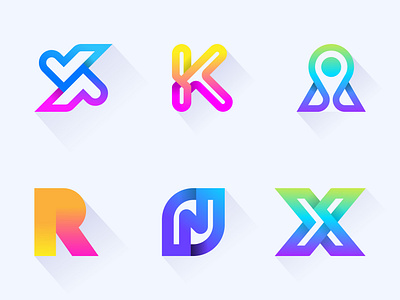 Logo icons - logo design concepts brand marks branding creative marks design letter marks logo logo design logo icon logo marks logos modern type of logo