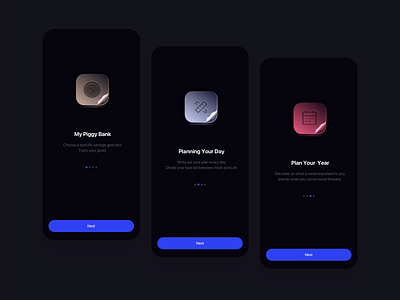 Onboarding Planner Jet IOS - Part 5 app darkmode ios mobile plan swift task todo ui ux