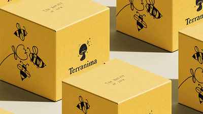 Terranima Packaging & Branding branding design graphic design illustration logo