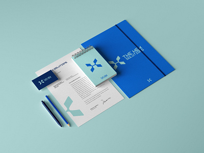 The Hex Solutions Branding brand identity branding graphic design logo