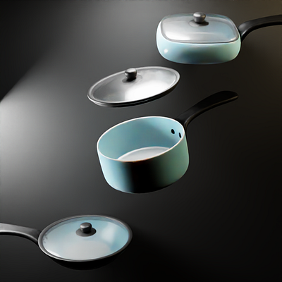 pan model 3d animation branding graphic design