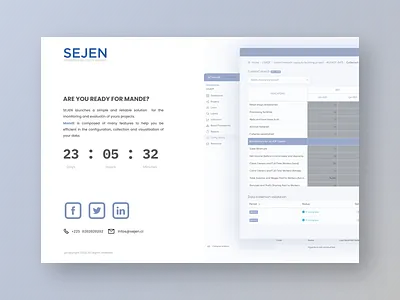 Launch of MandE project design ui