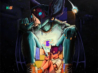 Nostalgic & New Vibes arte conceptart design expresión graphic design illustration ilustración digital nostalgia vector